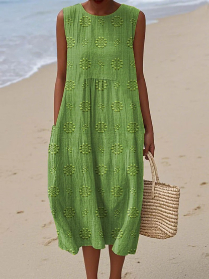 Willa™ | Embroidered Midi Dress