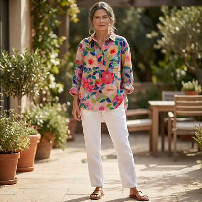 Mireva - Elegant Vintage Blouse
