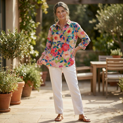 Mireva - Elegant Vintage Blouse